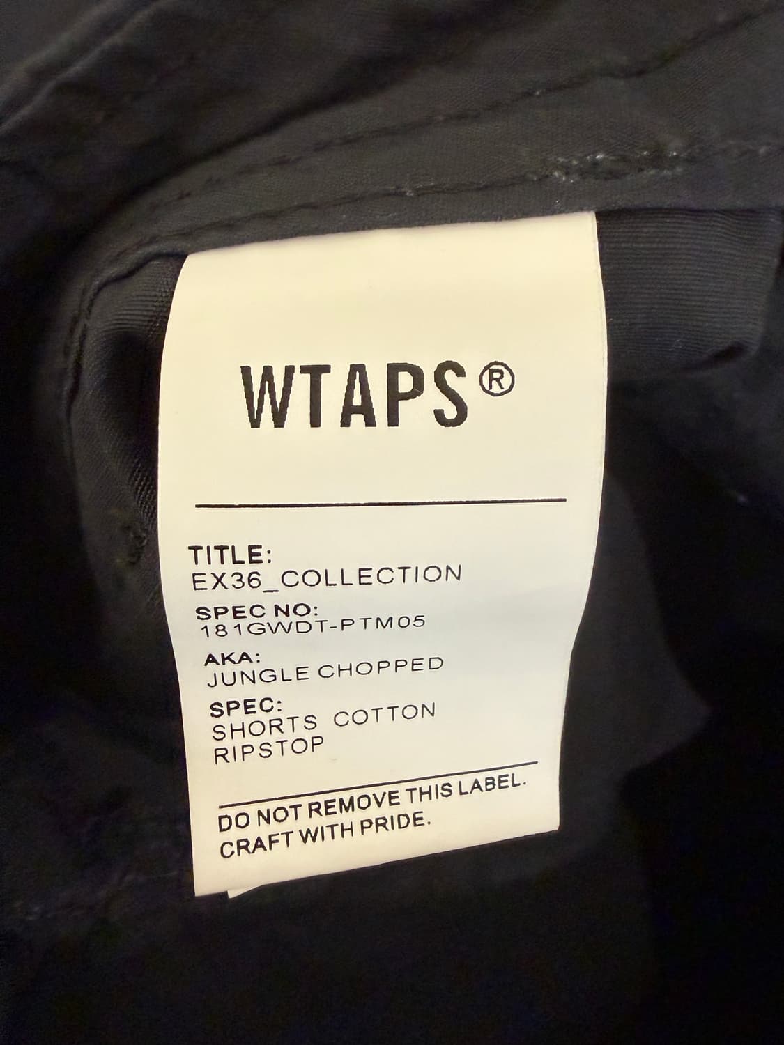 WTAPS 더블탭스 카고 팬츠 상품이미지8