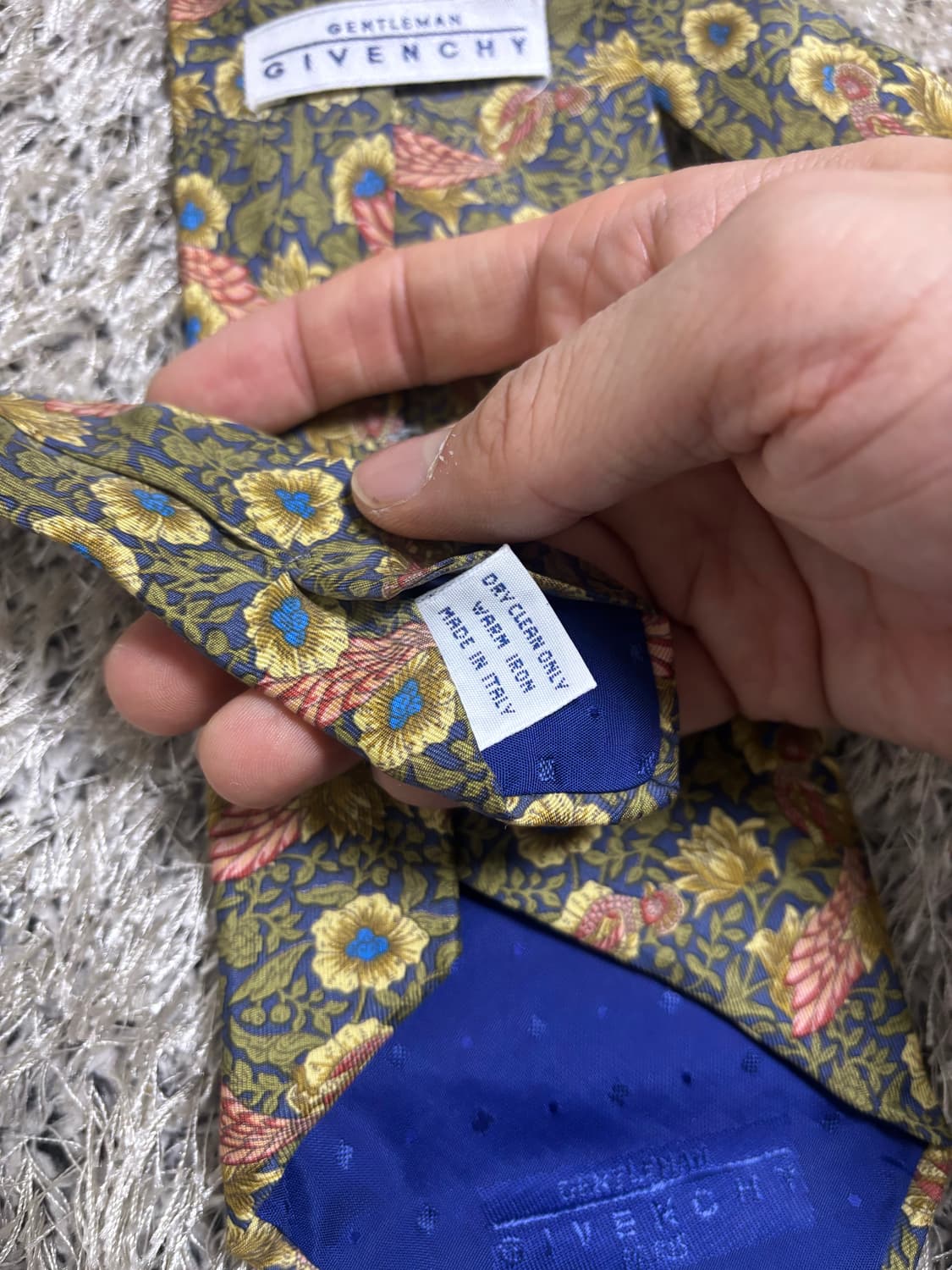 이태리제 지방시 실크 넥타이 상품이미지6