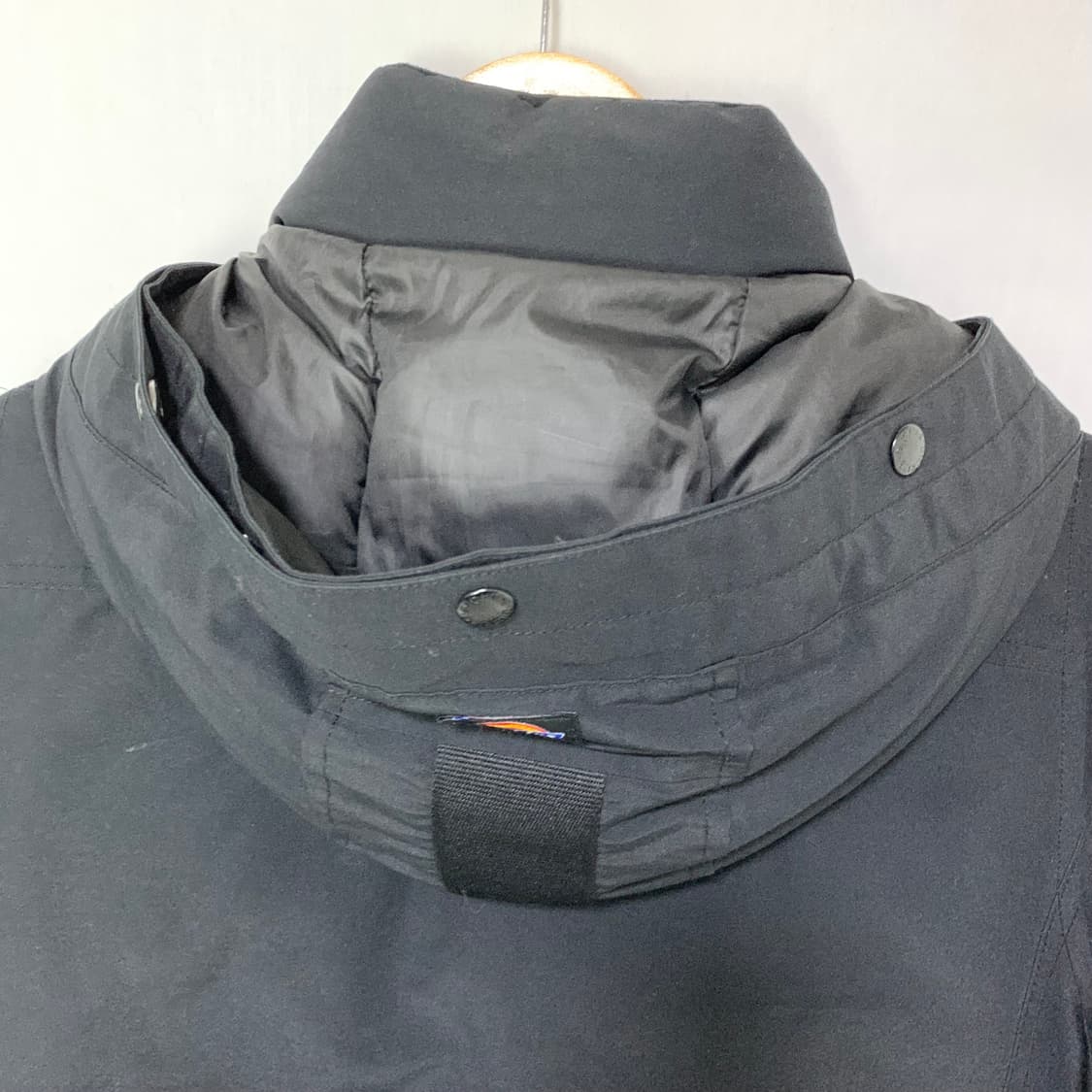 디키즈 후드 패딩 점퍼 블랙 s 빈티지 숏패딩 상품이미지4