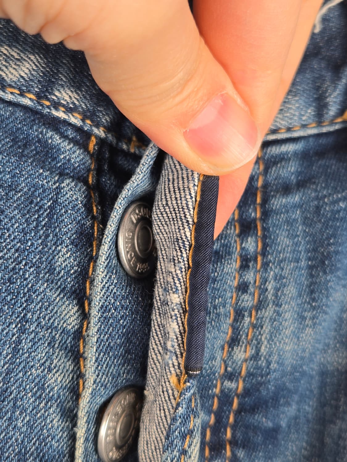 [무료배송]디스퀘어드2 남성 44 핑크 페인팅 메탈로고 쿨가이진 청바지 상품이미지5