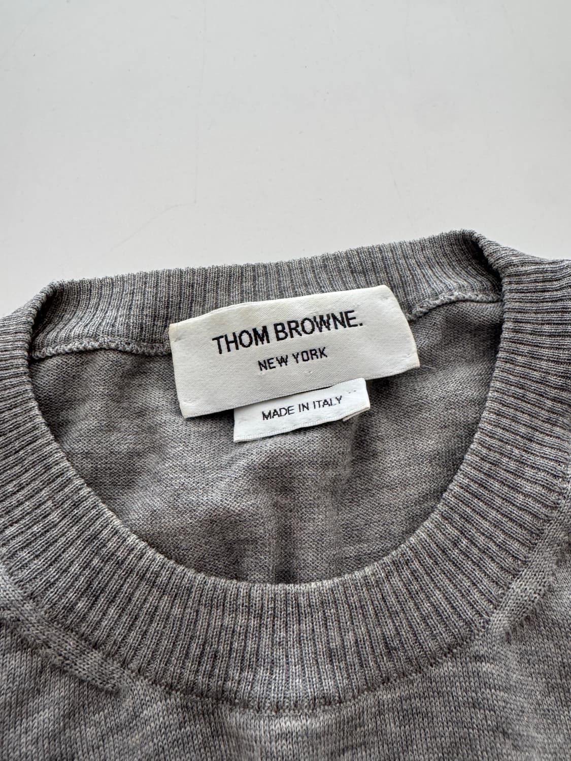 Thom Browne 그레이 울 니트 상품이미지2