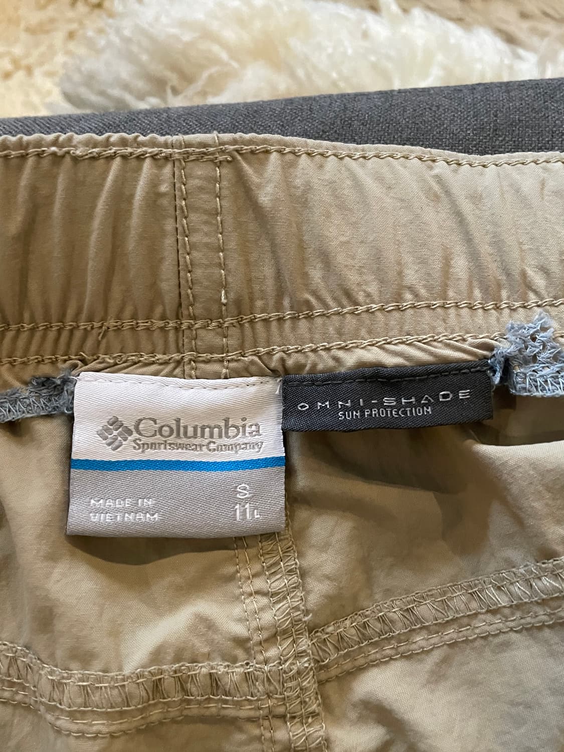 콜롬비아 카고 베이지 반바지 상품이미지4