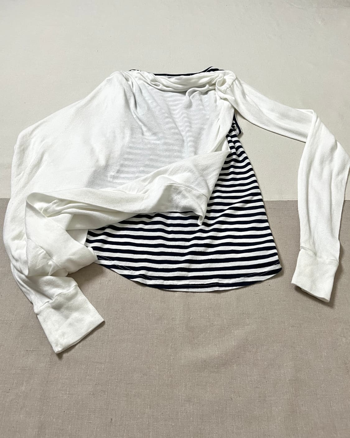 엔폴드 도킹 슬리브리스 탱크탑 enfold layered tank top 상품이미지4