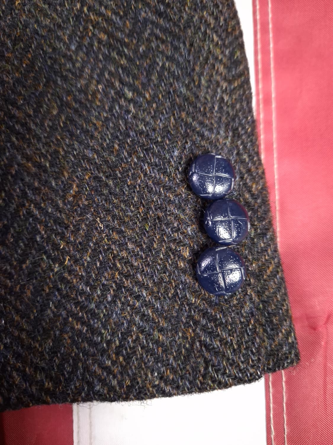 오리지날 캐나다제조 해리스트위드 2버튼 클래식 블레이져 상품이미지3