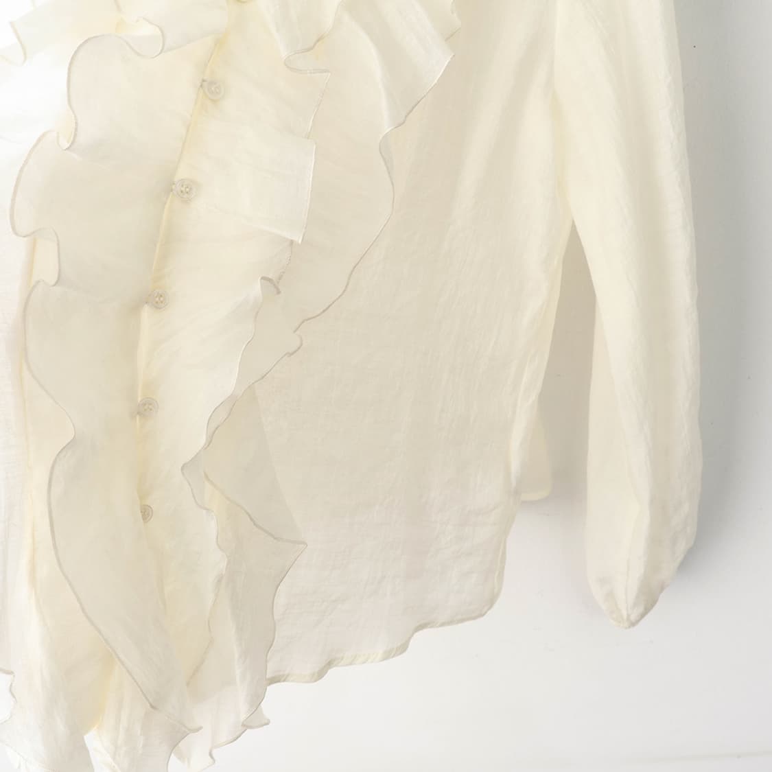 55/자라 러플 셔츠 상품이미지4