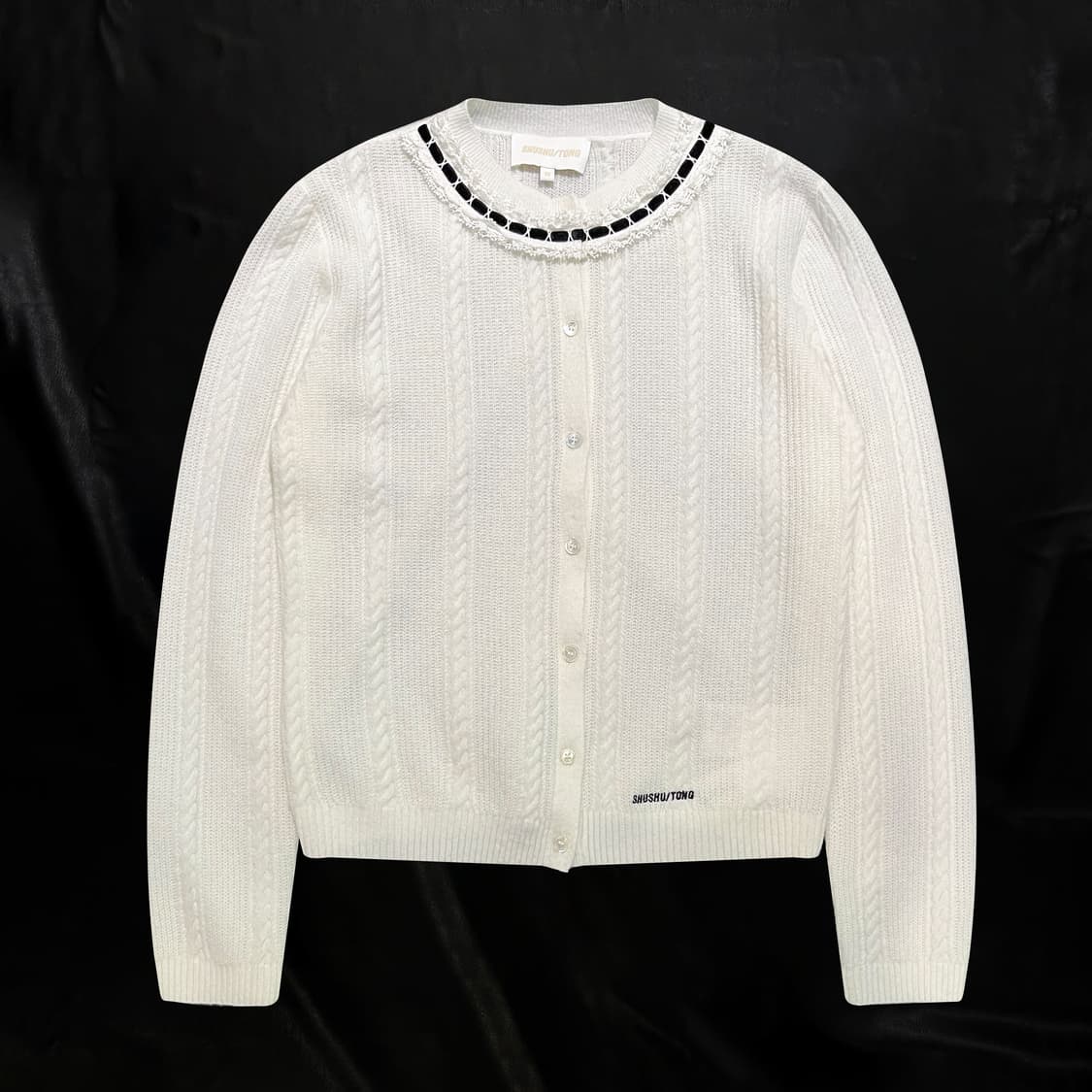 슈슈통 레이스 가디건 상품이미지1