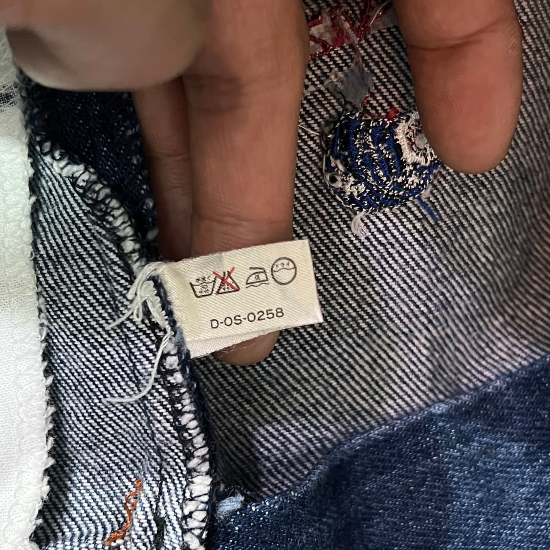  크리지아 진스 버튼 데님 롱 스커트 y16345 상품이미지7