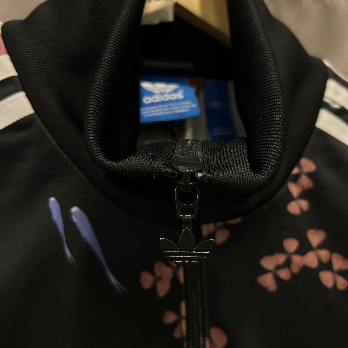 [95] 아디다스 파이어버드 플라워 빅로고 져지 집업 상품이미지5