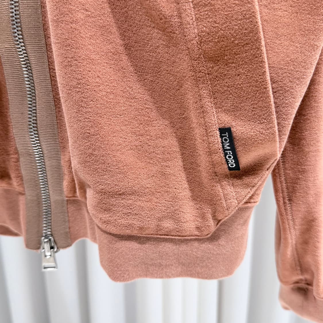 (A+/S) / 톰포드 벨벳 벨루어 투웨이 후드집업 상품이미지5