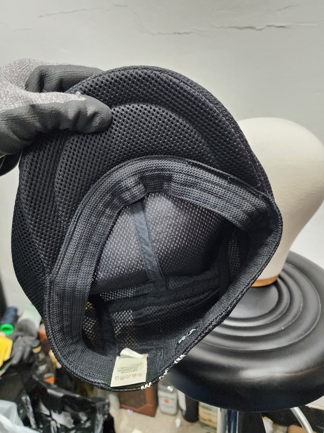 아디다스 골프 메쉬 블랙 헌팅캡 (일본판) 상품이미지4