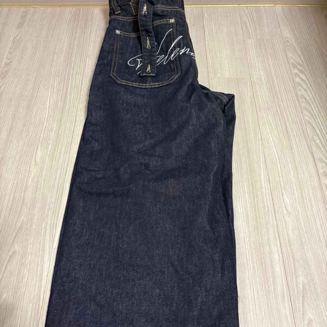헬레네파리스 데님 팬츠 생지 상품이미지3
