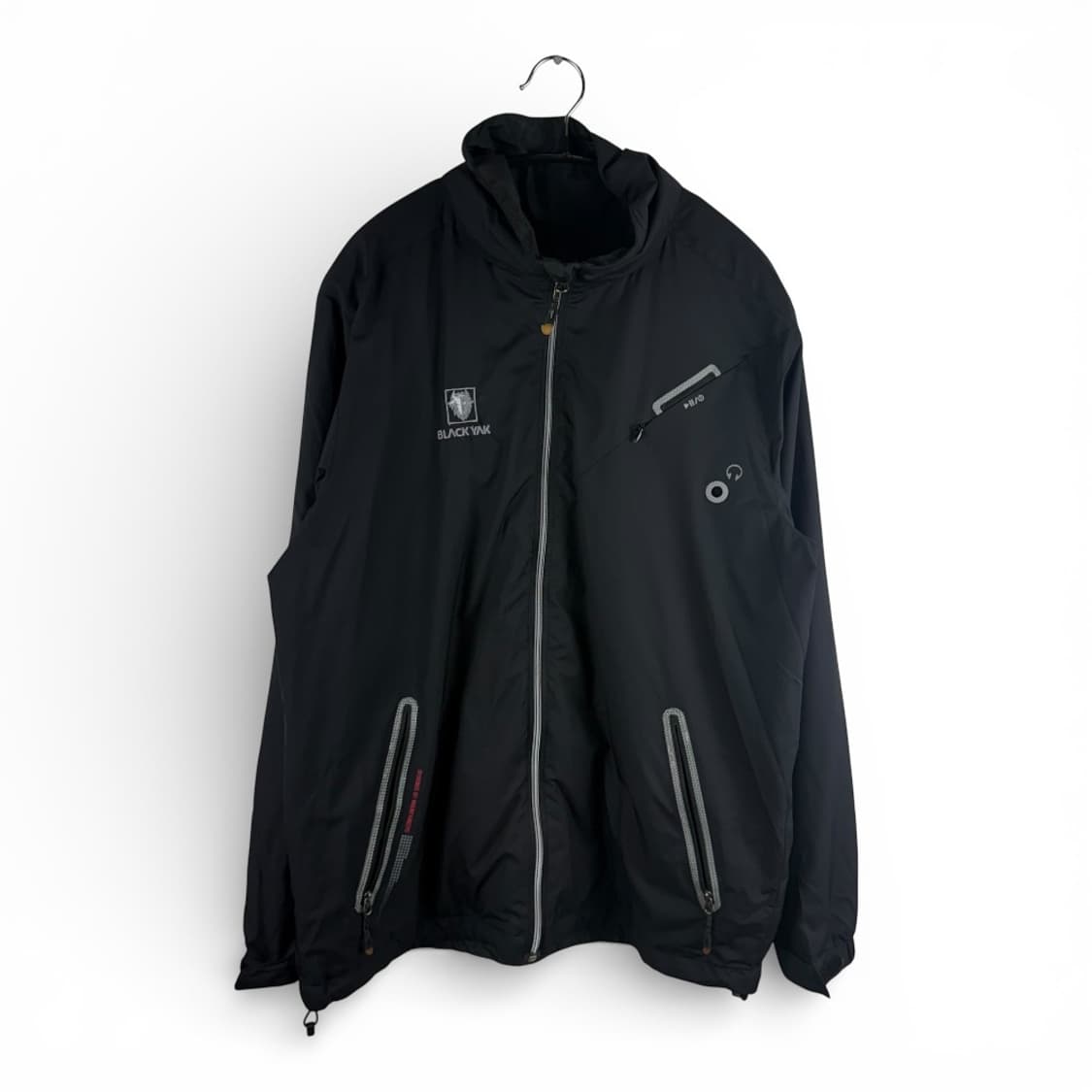 95) 블랙야크 바람막이 자켓 블랙 상품이미지1