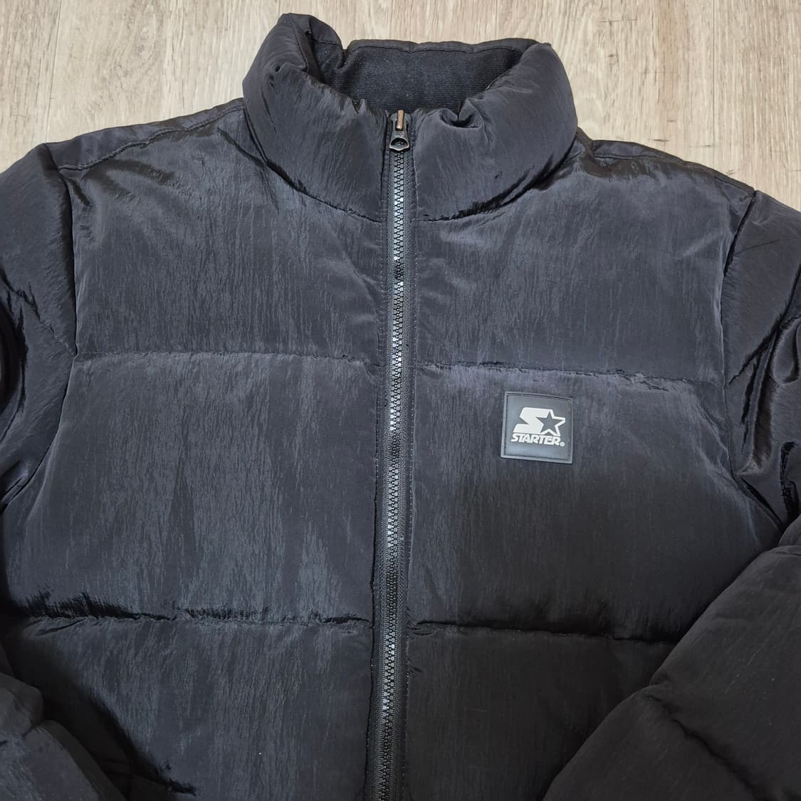 스타터 로고 와펜 덕다운 패딩 상품이미지2