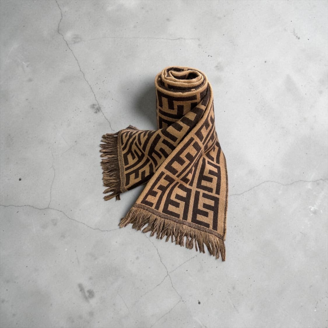 펜디 FF 모노그램 울 머플러 상품이미지1