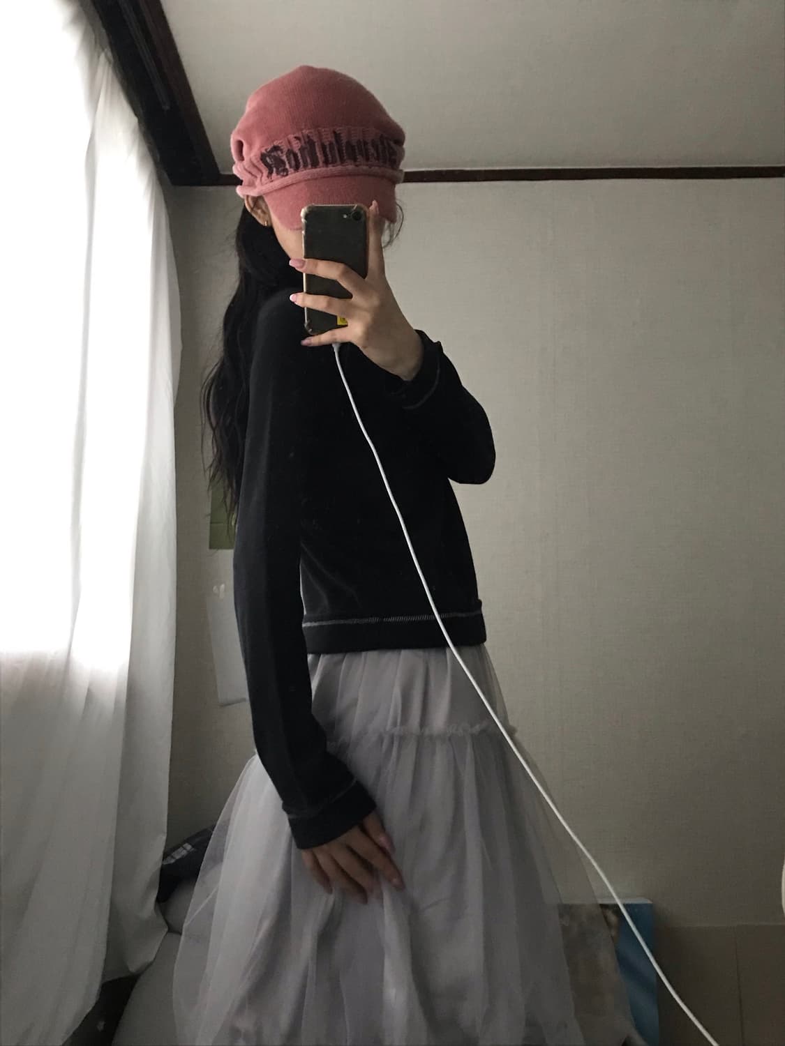 게스USA 스티치 니트 상품이미지4