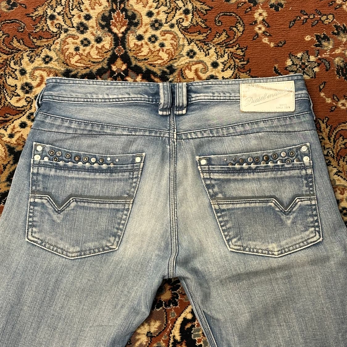 DIESEL 디젤 스터드 데님팬츠 (32) 펑크 상품이미지2