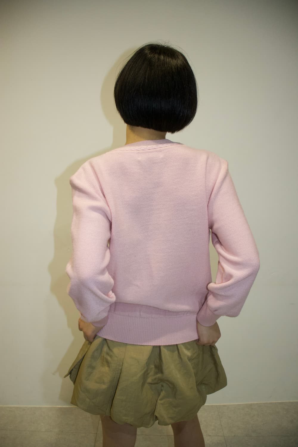 Courreges heart cable knit 상품이미지2