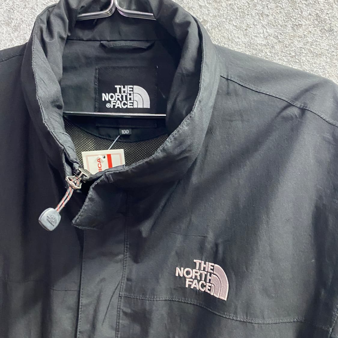 노스페이스 나일론 고어텍스 더블지퍼 윈드브레이커 B4654 상품이미지5