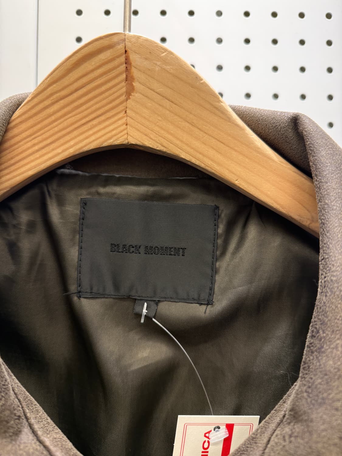 블랙모먼트 남성 스웨이드 자켓 브라운 U1418 상품이미지5