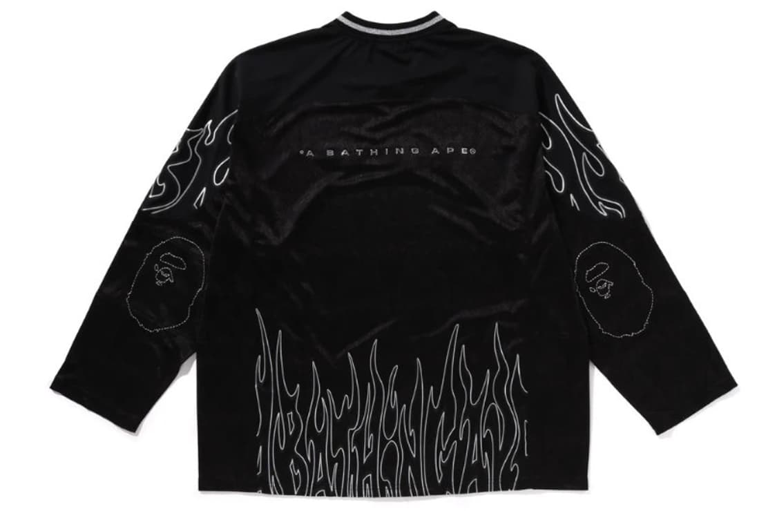 베이프 플레임 풋볼 져지 상품이미지2