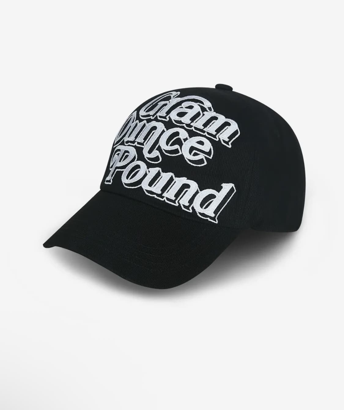 그램 아운스 파운드 블랙 볼캡 모자 상품이미지2