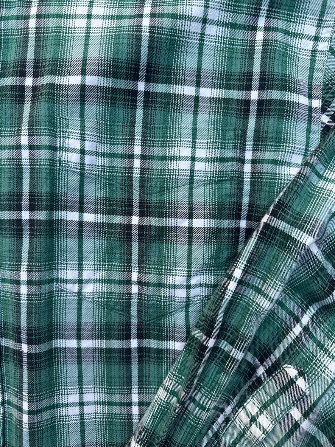 00s 빈티지 올드 갭 체크 셔츠 상품이미지2