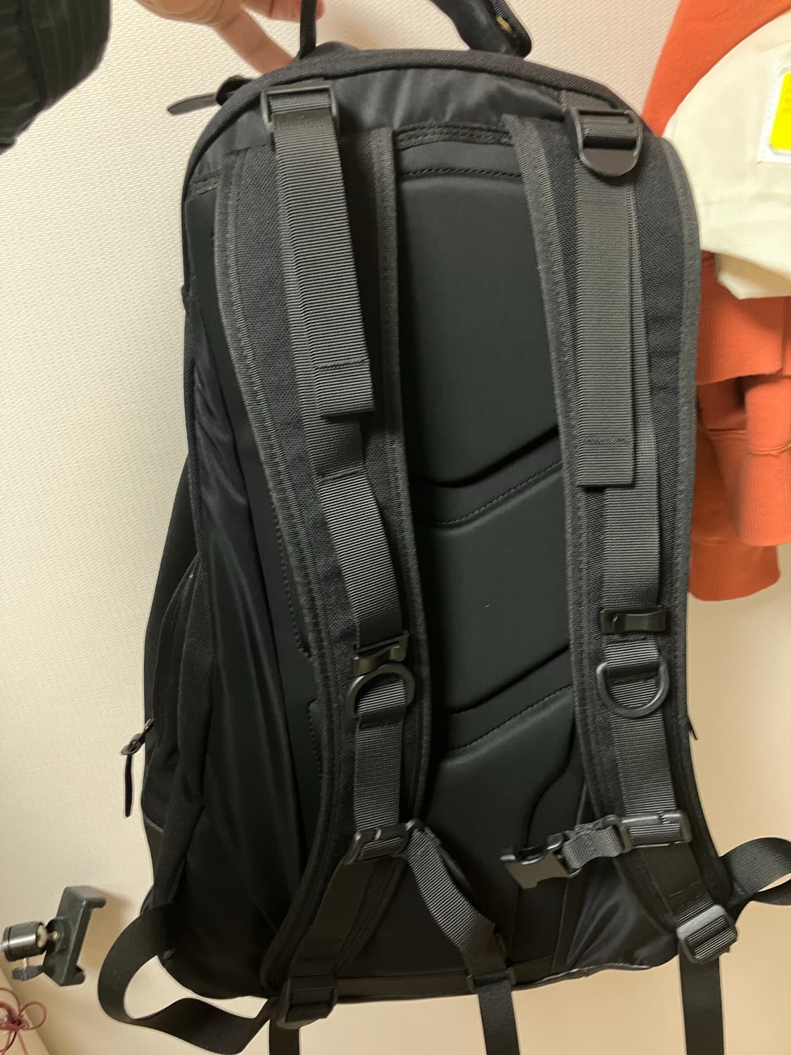 24fw 비즈빔 코듀라 백팩 22L 블랙 상품이미지8