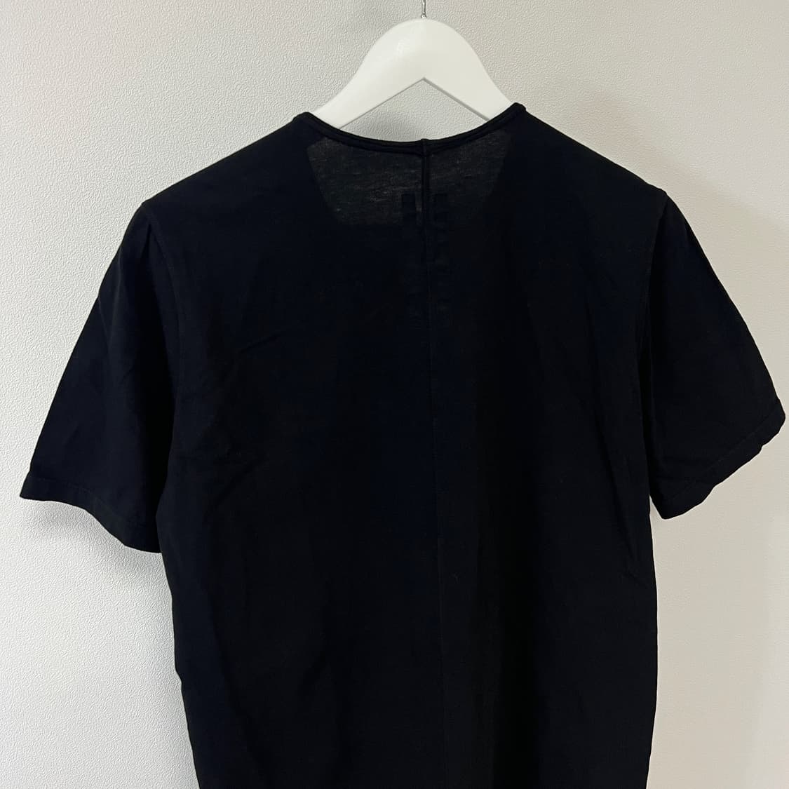 릭오웬스 15FW 다크쉐도우 스트랩 레벨 티셔츠 블랙 상품이미지4