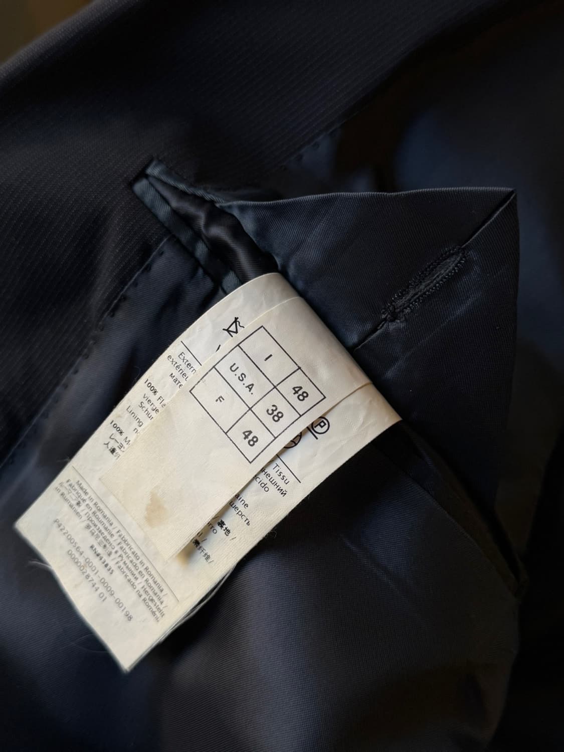 발렌티노 테일러드 자켓 100 상품이미지9