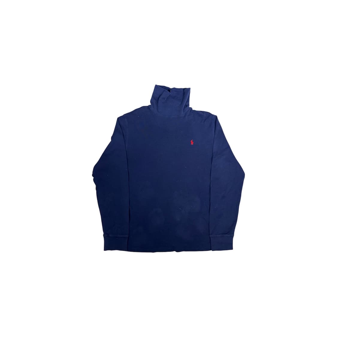 폴로 랄프 로렌 신형 네이비 레드 포니 목폴라 긴팔티 롱슬리브 XL  상품이미지5