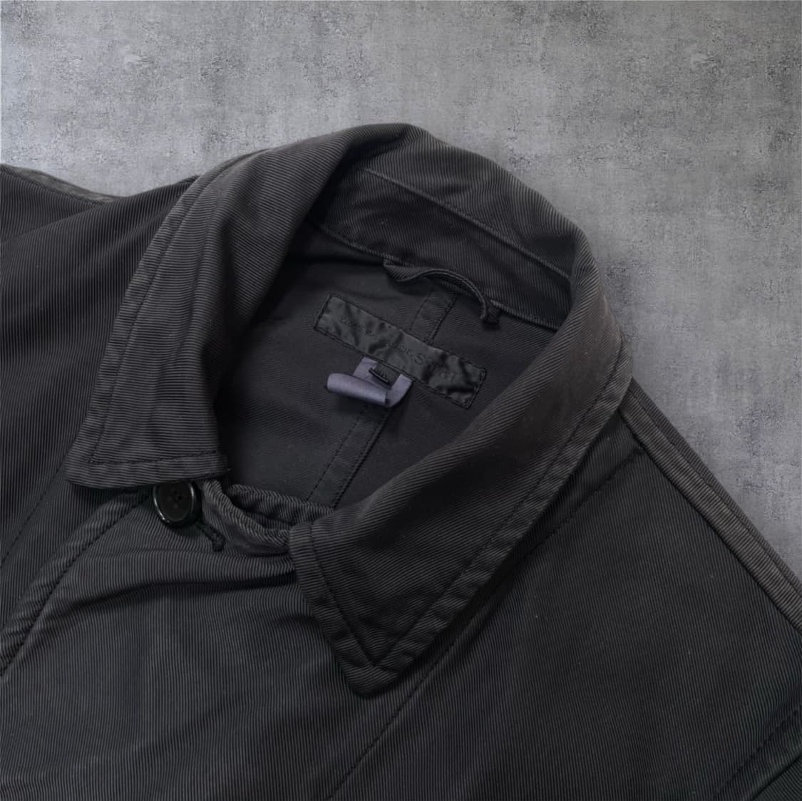 꼼데가르송셔츠 차콜 더블 브레스티드 코트 XS 상품이미지2