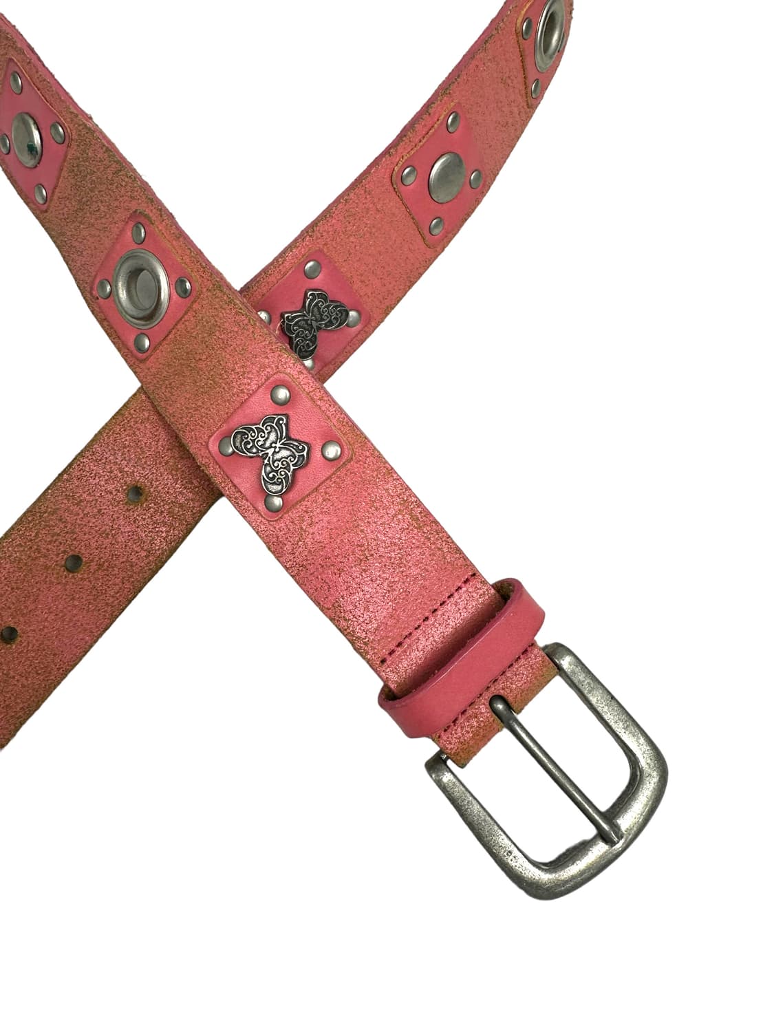Pink butterfly belt 후루츠패밀리