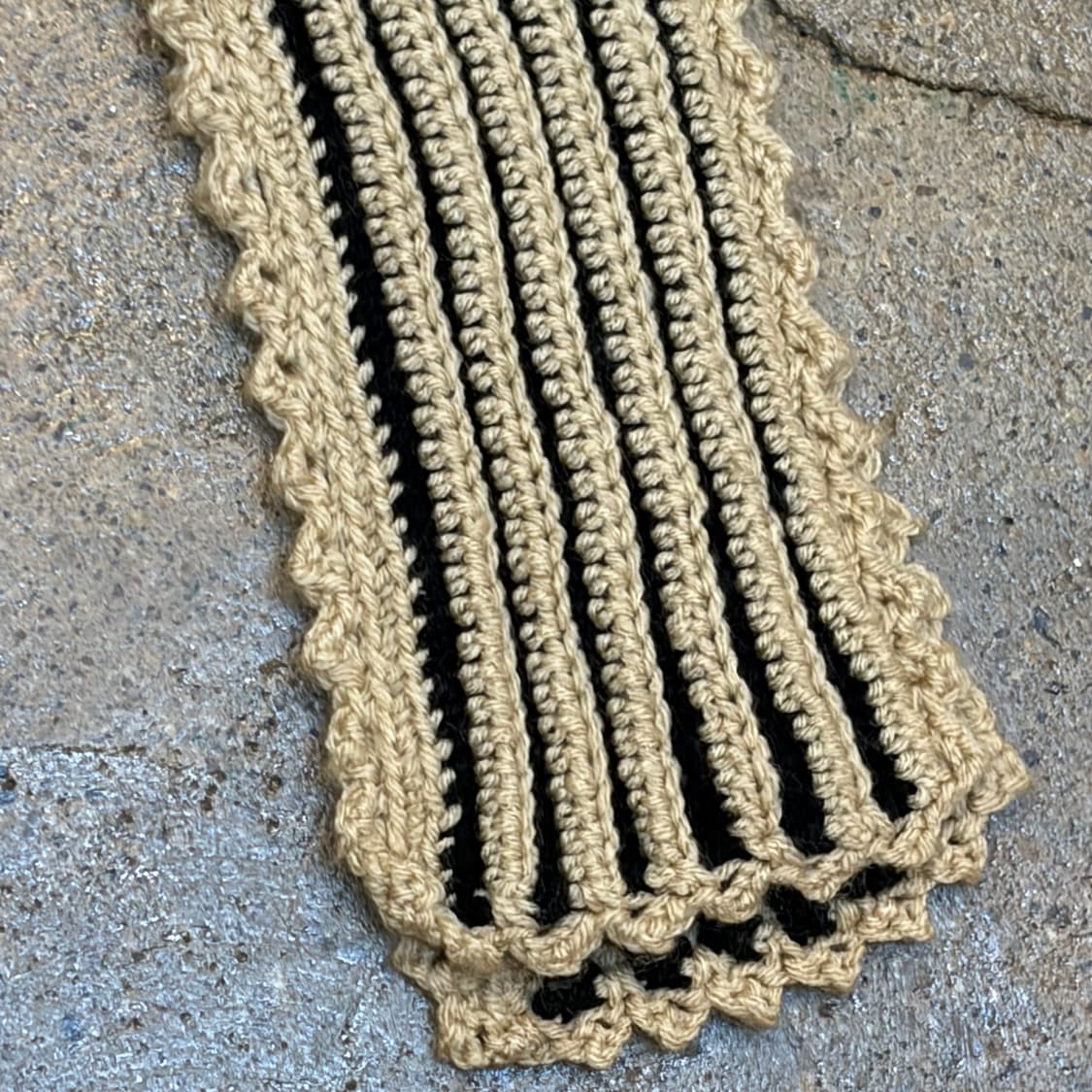 레어 미국 빈티지 양면 후드 목도리 상품이미지3