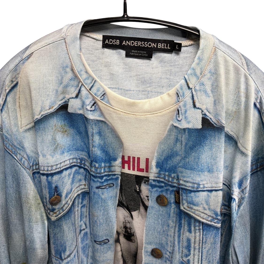 앤더슨벨 데님 자켓 트리옹페 롱슬리브 L 상품이미지3