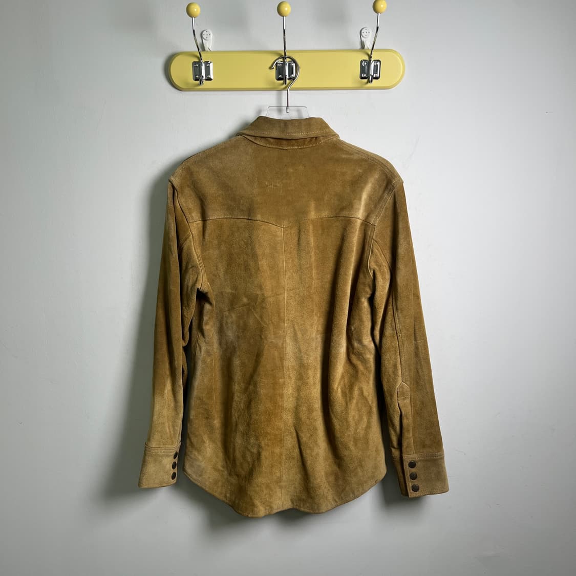 Dog House 소가죽 스웨이드 웨스턴 셔츠 자켓 M 상품이미지2