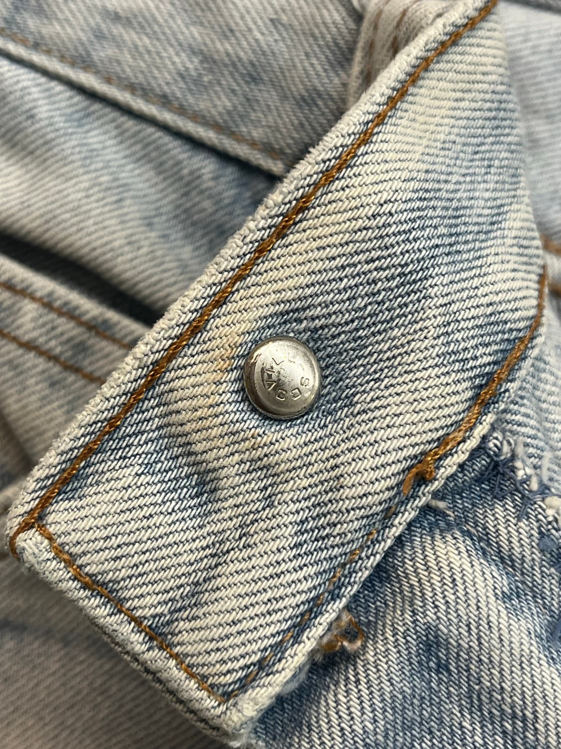 빈티지 일본제 랭글러 데님 팬츠 상품이미지8