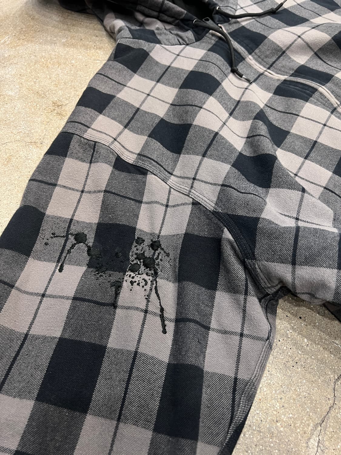 칼하트 타탄 후드 집업 (custom) 상품이미지4