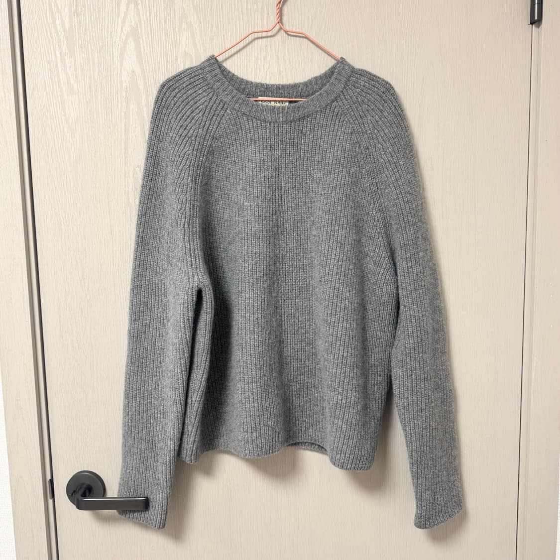 (s) 파사드패턴 알파카 풀오버 니트 상품이미지2