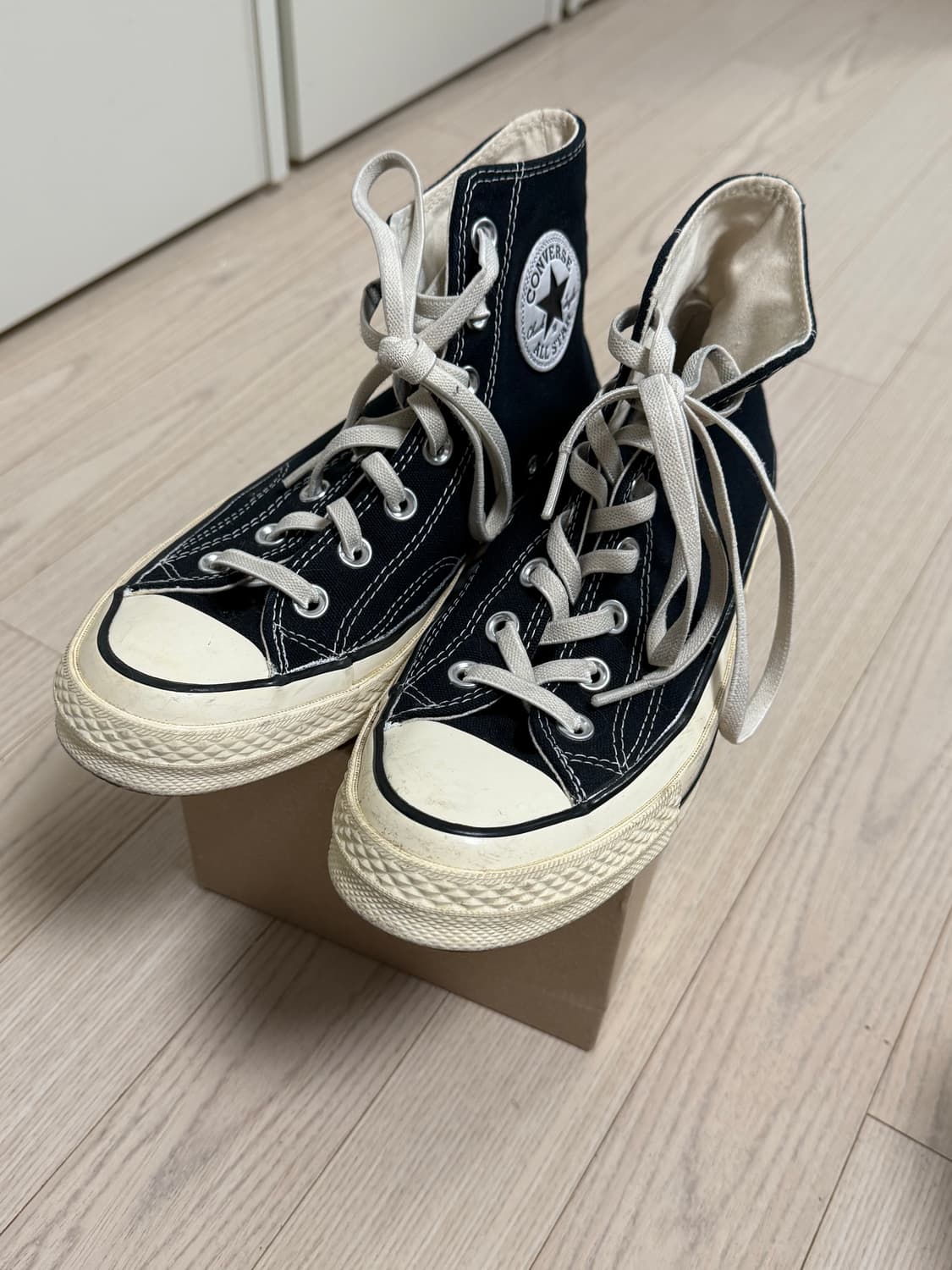 컨버스 척 70 클래식 하이 블랙 162050C (240) 상품이미지2