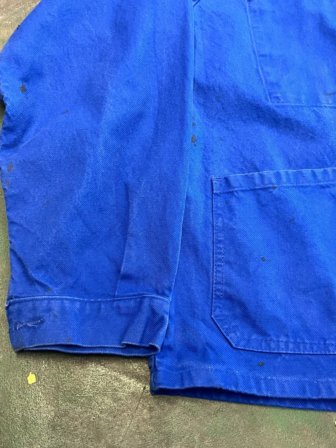 [XL] 프렌치 워크 자켓 블루 초어자켓 빈티지 워크웨어 상품이미지6