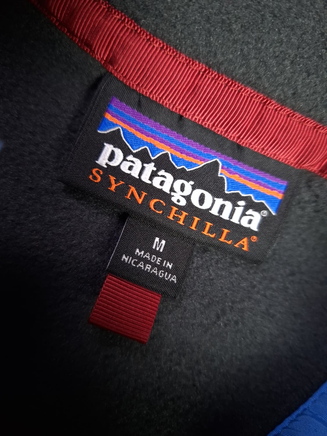 새제품급 오리지날 파타고니아 신칠라 스냅 플리스 후드 상품이미지5