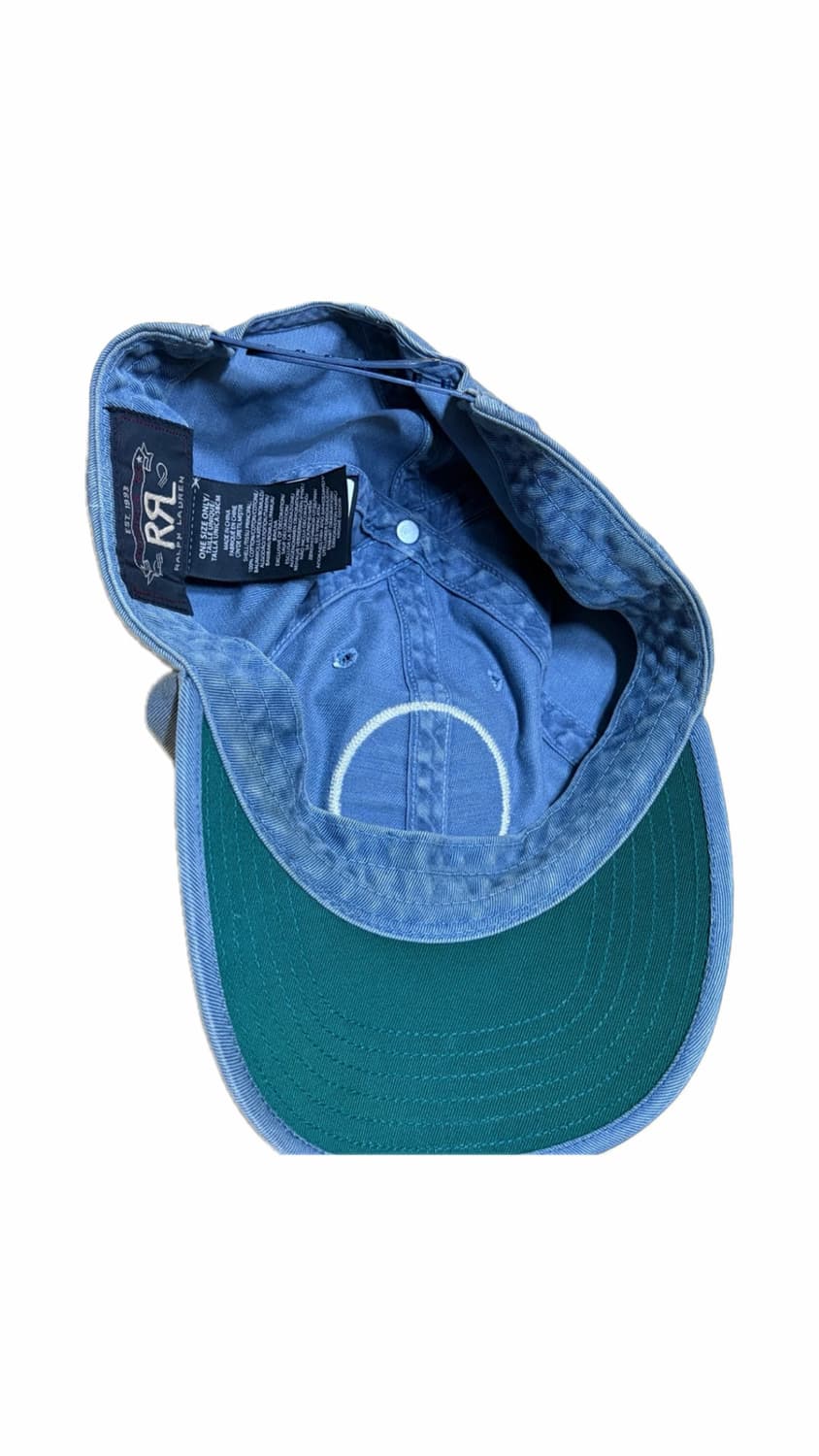 더블알엘 데님 볼캡 상품이미지2