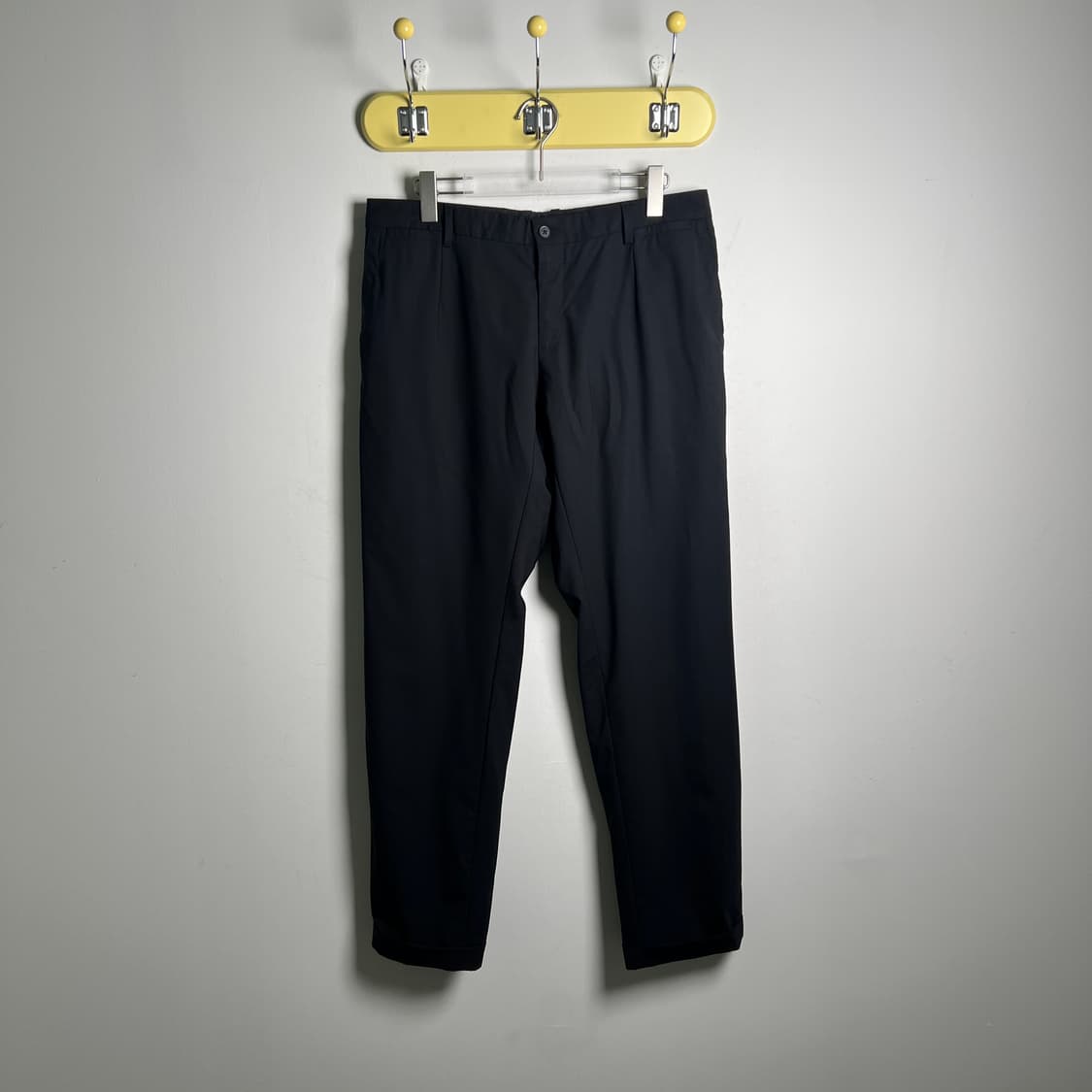 D&G 돌체앤가바나 블랙 버진울 슬랙스 팬츠 50 상품이미지2