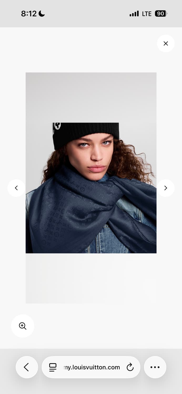 루이비통 에버모어 숄 네이비 상품이미지2