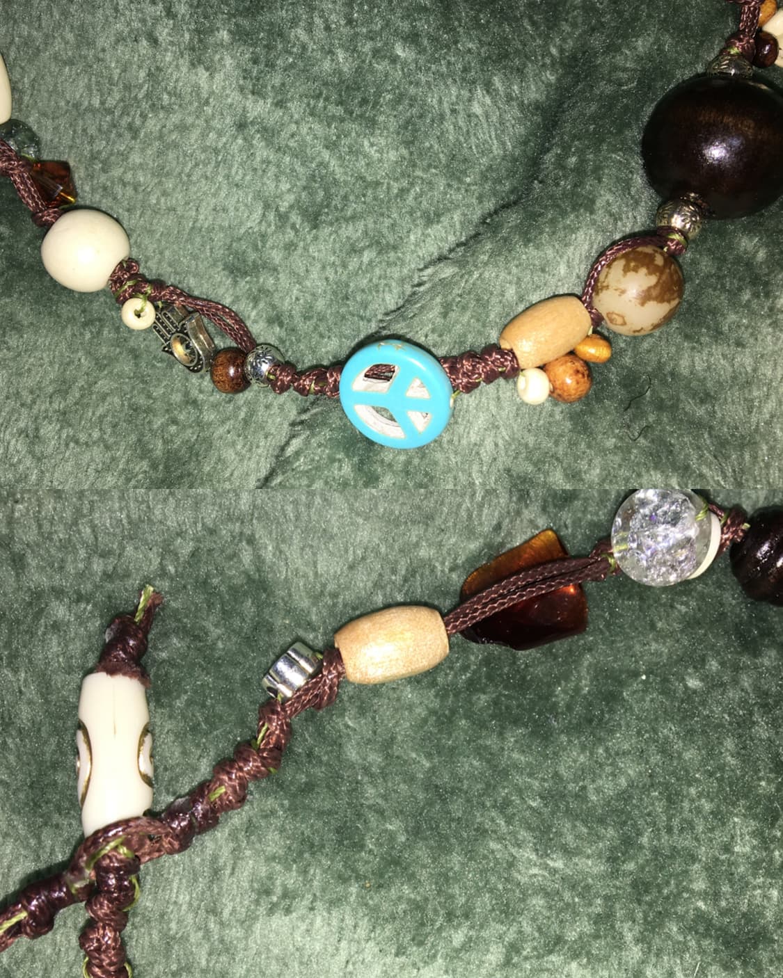 핸드메이드 비즈 목걸이  상품이미지2