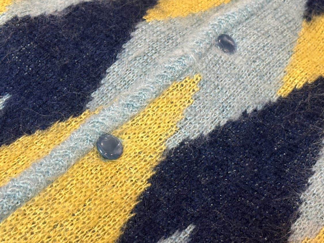 니들스X유니온 콜라보 모헤어 가디건 M 상품이미지4