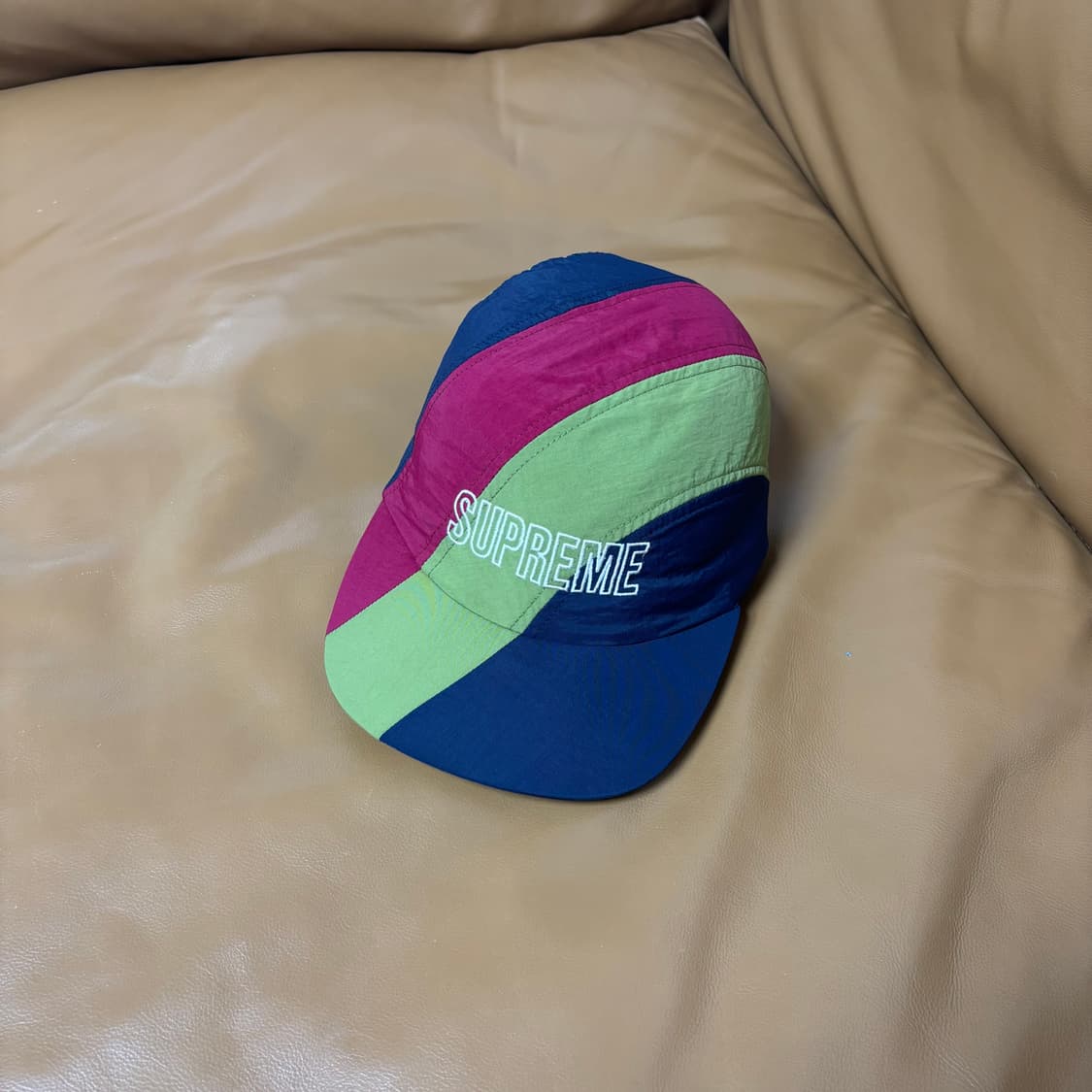Supreme 슈프림 멀티 컬러 캠프캡 모자 (Multi Color) 상품이미지1