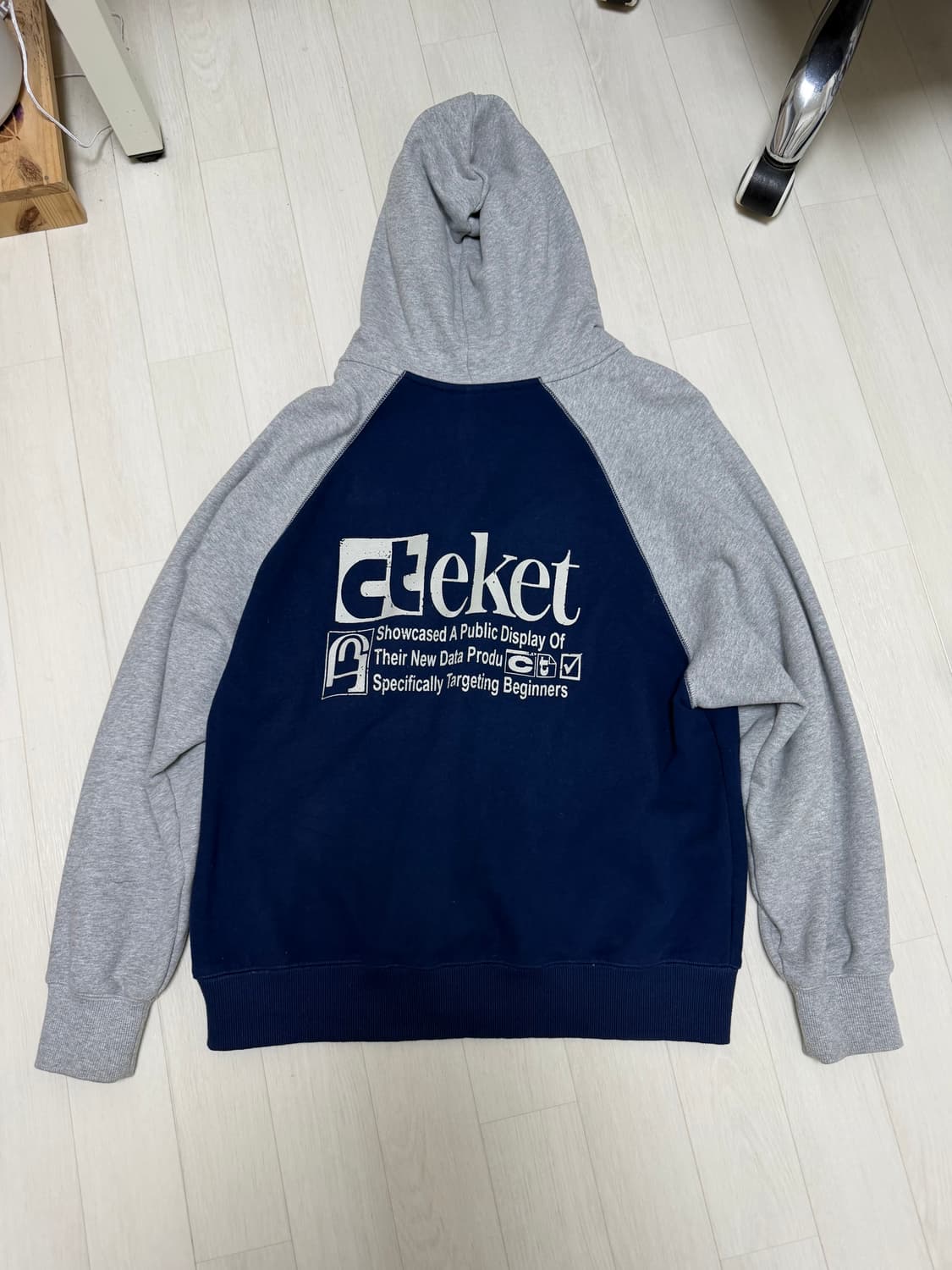 테켓 플랜 후드집업 네이비 M 상품이미지9