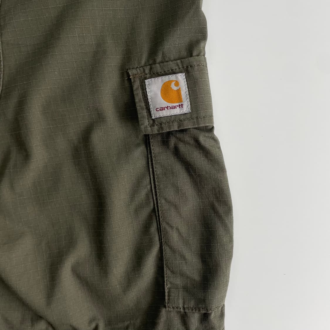Carhartt 칼하트 카펜더 카키 카고 숏츠 상품이미지5