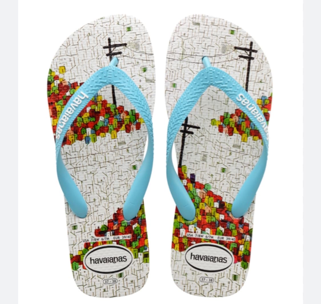 [희귀템/무료배송] 하바이아나스 x 리카르도 네그로 콜라보 샌들 상품이미지1